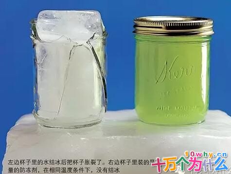为什么冬季汽车水箱里要加防冻剂