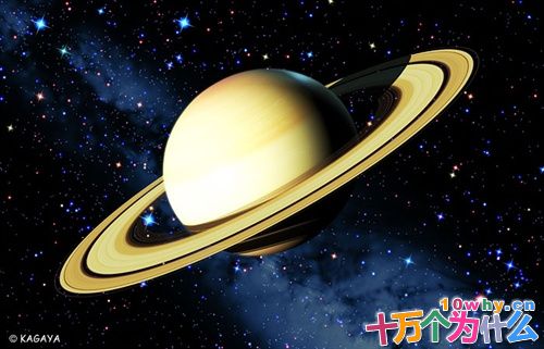 为什么土星戴着一个美丽的光环