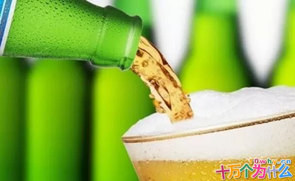 为什么开啤酒瓶时会有泡沫