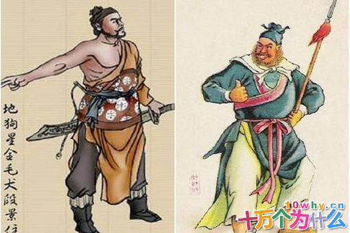 水浒一百零八将排在最后一位是谁 他是一个什么样的人