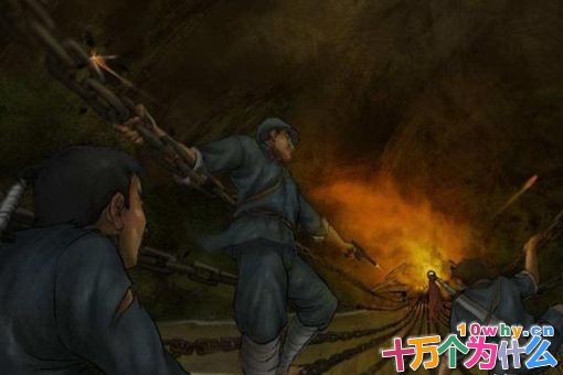 飞夺泸定桥之战中,为何敌军只是拆除了木板不弄断铁索呢? 飞夺泸定桥之战中,为何敌军只是拆除了木板不弄断铁索呢?